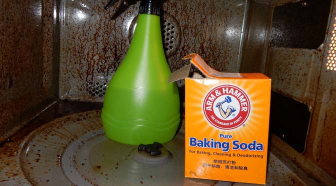 oven reinigen met baking soda