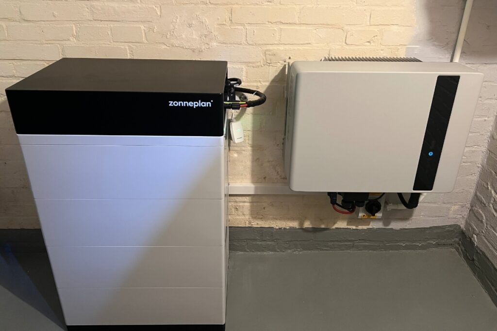 Thuisbatterij van Zonneplan Aljo Hartgers